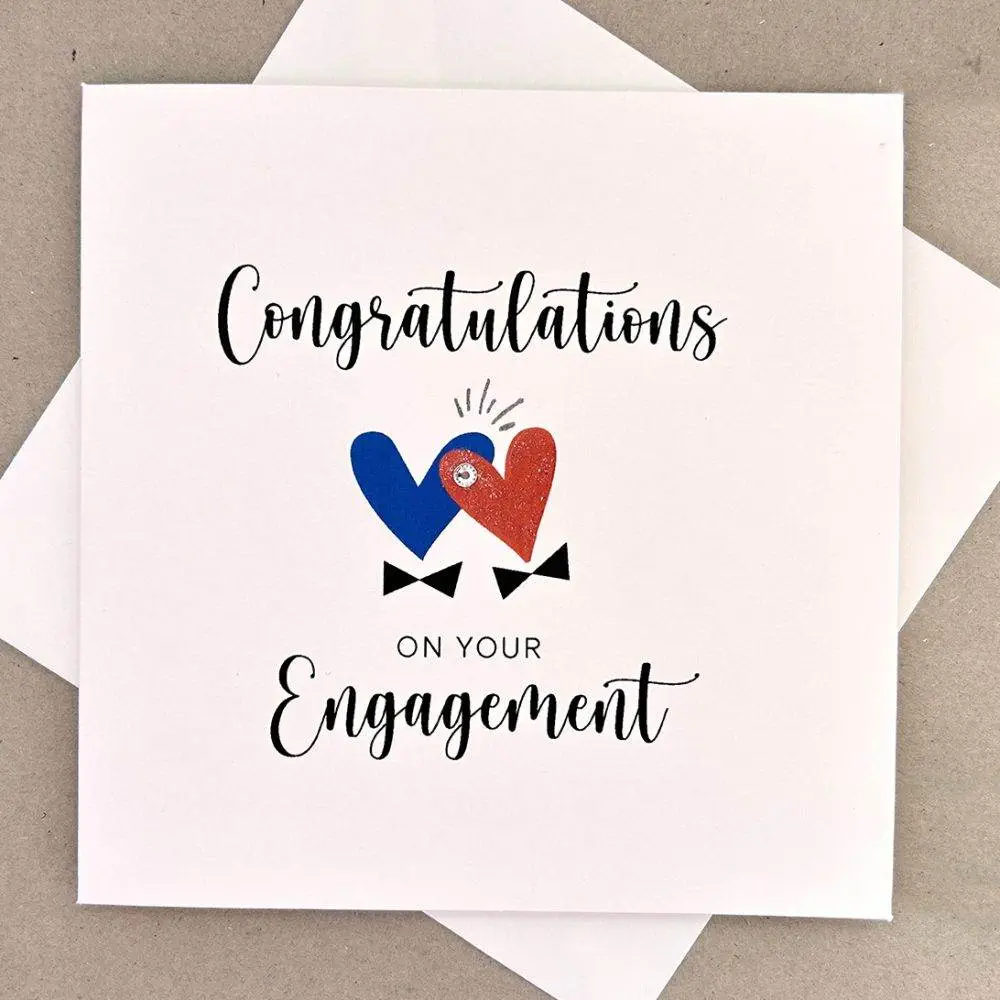 Congratulations on Your Engagement Mr & Mr